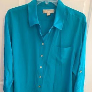 Women’s Michael Kors L Silk Blouse